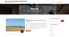 Desktop Screenshot of banq.dk